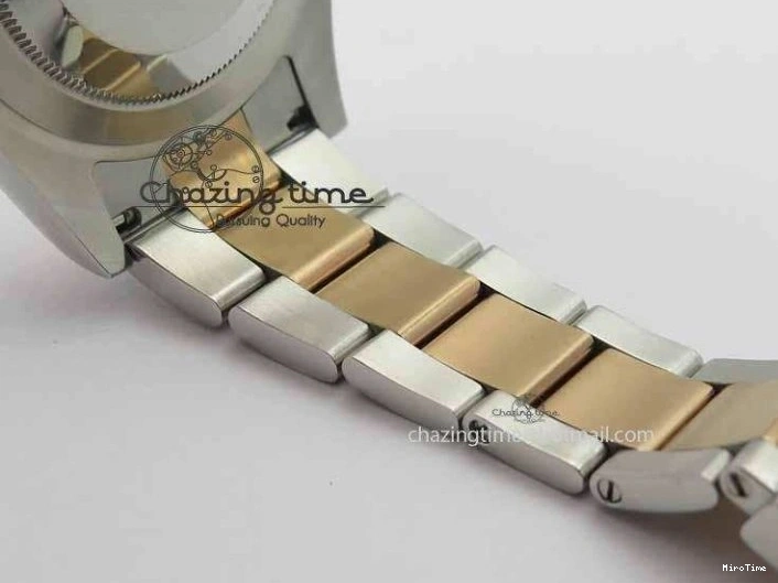 MiroTime 1218 Sleek DateJust II 41mm SS RG BP Maker Best Edition RG Roman Dial On SS RG Bracelet SA 3711